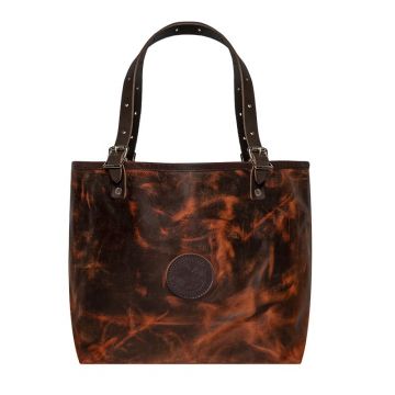 Heritage Leather Market Tote